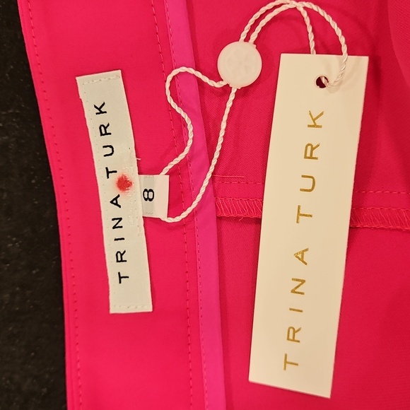 💕TRINA TURK💕 Verity 2 Pant ~ Petal Pink 8 NWT - Picture 10 of 12